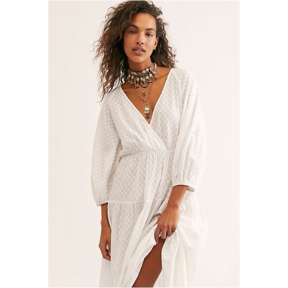 Free People Like Air Midi Dress 